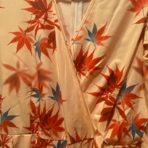 Woman’s floral dress